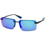 Graue Maui Jim Rechteckige Sonnenbrillen polarisiert aus Kunststoff für Herren 