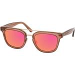 Braune Maui Jim Quadratische Sonnenbrillen polarisiert aus Kunststoff für Herren 