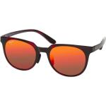 Schwarze Maui Jim Runde Sonnenbrillen polarisiert aus Kunststoff für Herren 