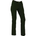 Grüne Atmungsaktive 5-Pocket Hosen mit Reißverschluss aus Polyamid für Damen Größe S 