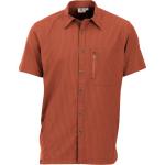 Orange Karo Sportliche Maul Hemden mit Reißverschluss mit Reißverschluss aus Polyester für Herren Übergrößen für den für den Sommer 