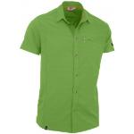 Grüne Karo Sportliche Langärmelige Maul Herrenlangarmhemden aus Polyester Übergrößen 