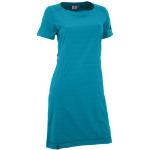 Blaue Karo Casual Maul Karierte Kleider aus Polyester für Damen Größe M 