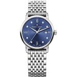 Maurice Lacroix Eliros Date Ladies Quartz Uhr, Blau, 30mm, Diamonds