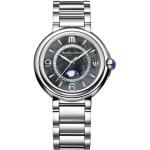 Silberne Maurice Lacroix Fiaba Armbanduhren aus Edelstahl mit Perlmutt mit Edelstahlarmband 