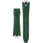 Grüne Maurice Lacroix Aikon Uhrenarmbänder aus Leder mit Lederarmband 