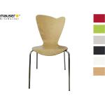Designer Stühle lackiert aus Buche stapelbar Breite 50-100cm, Höhe 50-100cm, Tiefe 50-100cm 