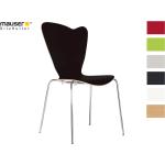 Schwarze Designer Stühle stapelbar Breite 50-100cm, Höhe 50-100cm, Tiefe 50-100cm 