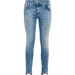 Blaue Super Skinny MAVI Skinny Jeans aus Denim für Damen Weite 24 