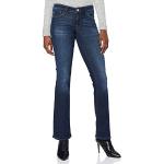 Indigofarbene MAVI Bella Bootcut Jeans aus Denim für Damen Weite 30 