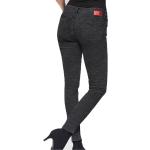 Reduzierte Anthrazitfarbene MAVI Skinny Jeans aus Denim für Damen Größe XS Weite 25, Länge 32 