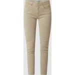 Beige Super Skinny MAVI Skinny Jeans mit Reißverschluss aus Baumwollmischung für Damen Größe XL Weite 30, Länge 28 