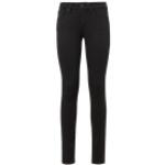 Schwarze Unifarbene Business MAVI Skinny Jeans aus Denim enganliegend für Damen Größe XS 