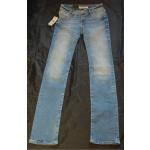 Blaue MAVI Olivia Stretch-Jeans aus Denim für Damen Weite 25, Länge 34 