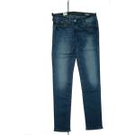 Blaue Super Skinny MAVI Serena Hüftjeans & Low Waist Jeans aus Baumwollmischung für Damen Weite 30, Länge 34 