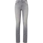 Graue Sportliche MAVI Sophie Slim Fit Jeans mit Reißverschluss aus Denim für Damen Größe XS Weite 33, Länge 34 