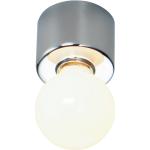 Silberne Minimalistische Mawa Design Runde Wandlampen & Wandleuchten glänzend aus Chrom E27 