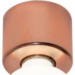 Kupferfarbene Minimalistische Mawa Design Runde Wandlampen & Wandleuchten glänzend E27 
