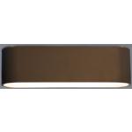 Braune Mawa Design Ovale Wandlampen & Wandleuchten aus Metall 