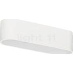 Weiße Mawa Design Ovale LED Wandleuchten matt 