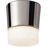 Silberne Mawa Design Außenleuchten & Außenlampen poliert aus Chrom E27 