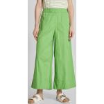 Hellgrüne Unifarbene MAX & CO. Stoffhosen aus Baumwolle für Damen Größe M 