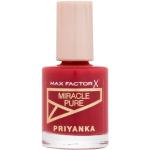 Max Factor Priyanka Miracle Pure Pflegender Nagellack 12 ml Farbton 360 Daring Cherry