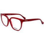 Rote Max Mara Damenbrillengestelle aus Acetat 