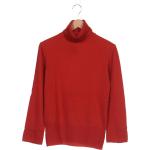 Reduzierte Rote Max Mara Kaschmir-Pullover aus Wolle für Damen Größe L 