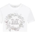 Weiße Max Mara Sesamstraße Elmo T-Shirts aus Baumwolle für Damen Größe XS 