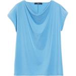 Reduzierte Blaue Max Mara T-Shirts für Damen Größe M 