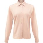 Pinke Oversize Max Mara Hemdjacken mit Knopf aus Jersey für Damen Größe XS 