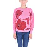 Reduzierte Pinke Bestickte Max Mara Studio Damensweatshirts aus Baumwolle Größe XS 