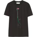 Reduzierte Schwarze Elegante Max Mara T-Shirts aus Baumwolle mit Kapuze für Damen Größe S 