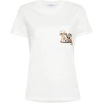 Weiße Max Mara Sesamstraße T-Shirts für Damen Größe XS 