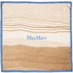 Hellblaue Max Mara Seidentücher aus Seide für Damen für den für den Herbst 