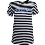 Reduzierte Blaue Max Mara Weekend by Max Mara T-Shirts aus Baumwolle für Damen Größe XS 