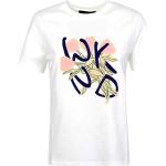 Reduzierte Weiße Max Mara Weekend by Max Mara T-Shirts aus Baumwolle für Damen Größe XL 