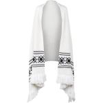 Reduzierte Weiße Max Mara Kaschmir-Schals mit Fransen aus Kaschmir für Damen Größe M für den für den Winter 