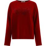 Reduzierte Rote Max Mara Kaschmir-Pullover aus Wolle für Damen Größe M 