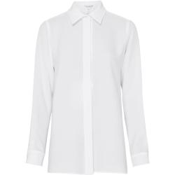 Max Mara, Zeitlose Euforia Shirt für Frauen White, Damen, Größe: L