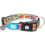 Max & Molly Smart ID Halsband Comic Größe S: 28-45cm Halsumfang, B15mm Hund