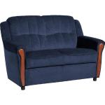 Blaue Moderne Max Winzer Zweisitzer-Sofas aus Polyester mit Armlehne Breite 100-150cm, Höhe 50-100cm, Tiefe 50-100cm 2 Personen 