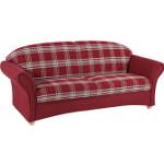 Max Winzer Corona Sofa 2,5-Sitzer rot