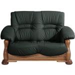 Dunkelgrüne Rustikale Max Winzer Zweisitzer-Sofas aus Massivholz Breite 100-150cm, Höhe 100-150cm, Tiefe 50-100cm 2 Personen 