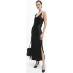 Schwarze Calvin Klein Maxi Sommerkleider für Damen Größe XS 