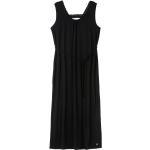 Schwarze Elegante Ärmellose Sheego Maxi Spitzenkleider aus Spitze für Damen Größe XL Große Größen für den für den Sommer 