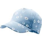 Blaue Maximo Caps für Kinder & Cappies für Kinder mit Klettverschluss aus Baumwolle 