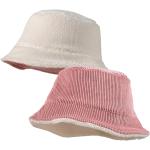 maximo Kinder-Mütze in Gr. 55, rosa, weiß, maedchen