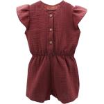 Rote Maximo Bio Kinderjumpsuits & Kinderoveralls mit Knopf aus Baumwolle für Mädchen Größe 104 für den für den Sommer 